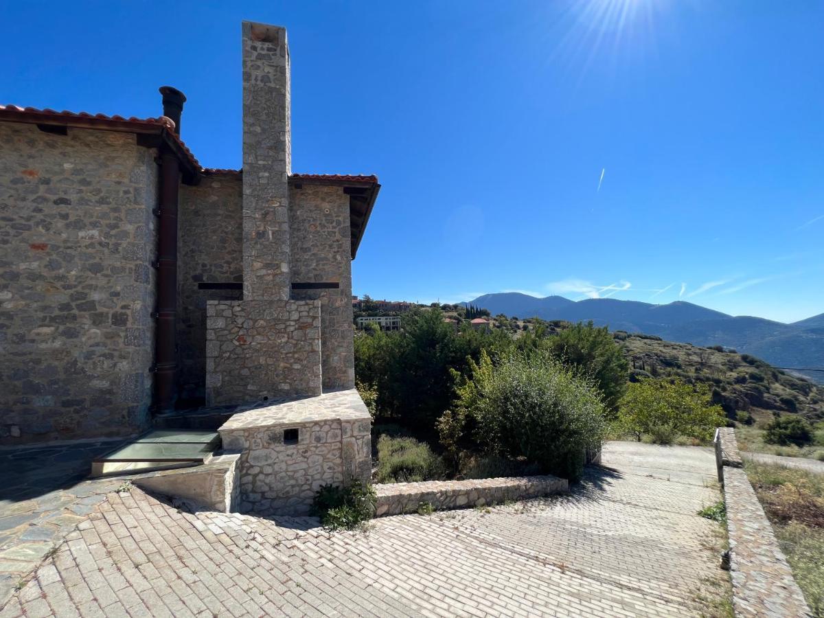 Plethora Arachova Luxury Chalet Buitenkant foto