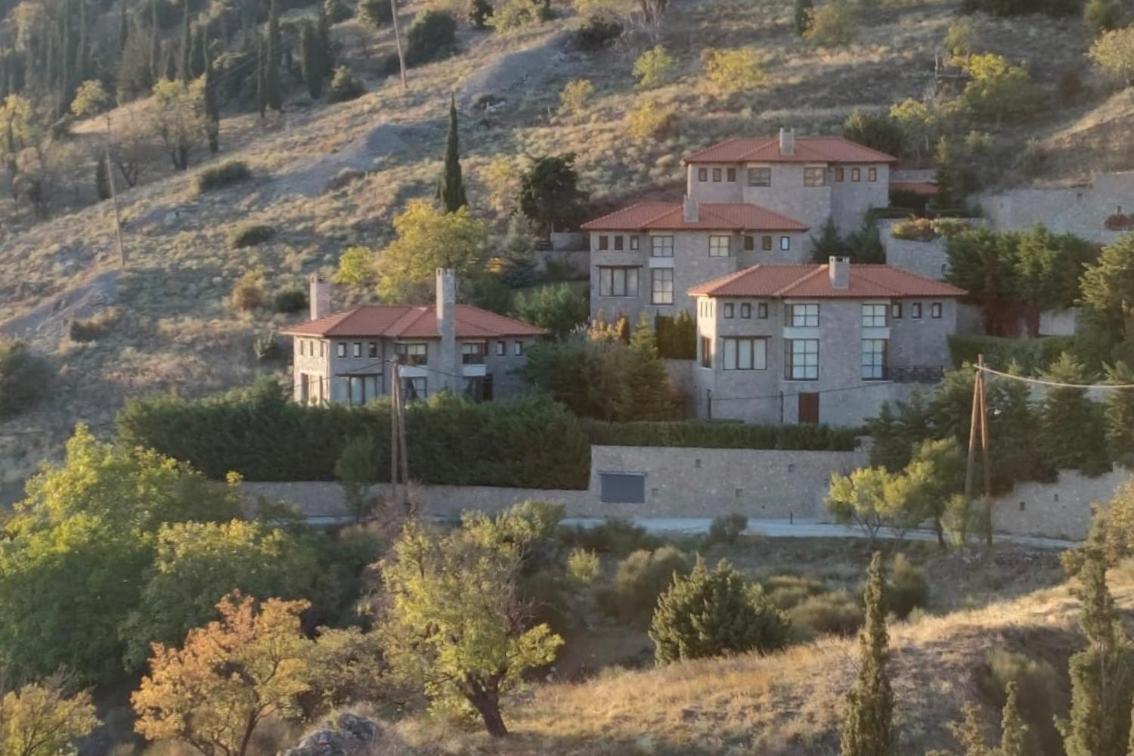 Plethora Arachova Luxury Chalet Buitenkant foto